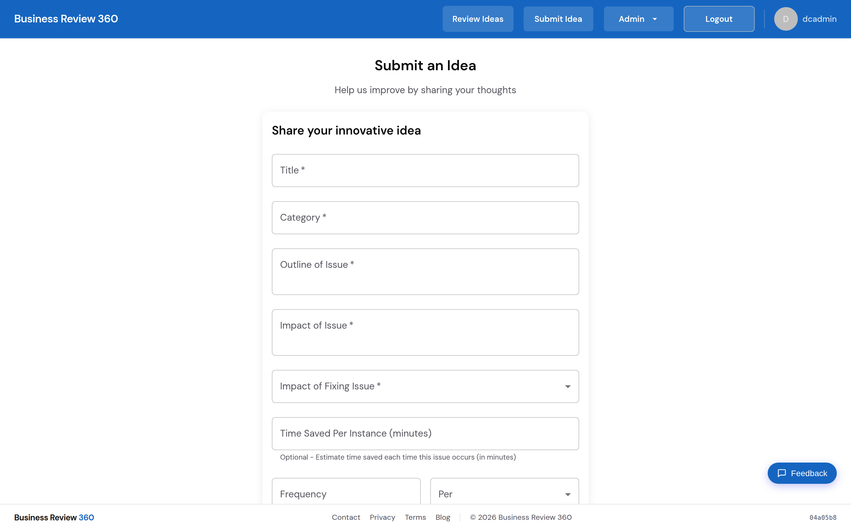 Idea Capture
