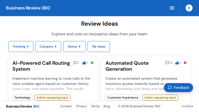 Idea Management